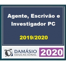 Agente, Escrivão e Investigador PC Damásio 2020.1