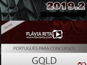 Curso Língua Portuguesa GOLD Flávia Rita 2019.2