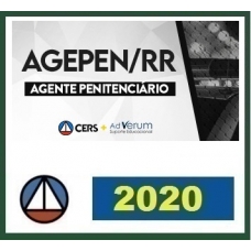CURSO RETA FINAL PARA CONCURSO DE AGENTE PENITENCIÁRIO DE RORAIMA – AGEPEN RR CERS 2020.1