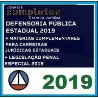 CURSO COMPLETO PARA A DEFENSORIA PÚBLICA ESTADUAL 2019.1