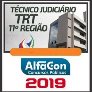 TRT AM/RR (TÉCNICO ADMINISTRATIVO) Alfacon 2019.1