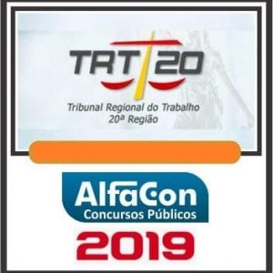 TRT SE (TÉCNICO – ÁREA ADMINISTRATIVA) ALFACON 2019.1