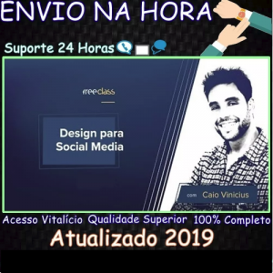 Curso Design Para Social Media Caio Vinícius Completo 2019.1