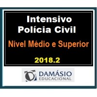 Intensivo Polícia Civil | Nível Médio e Superior | Regular | Liberdade – Damásio 2018.2