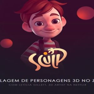 Modelagem de Personagens 3D no ZBrush - marketing digital