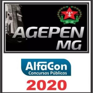 AGEPEN MG (AGENTE PENITENCIÁRIO) ALFACON 2020.1