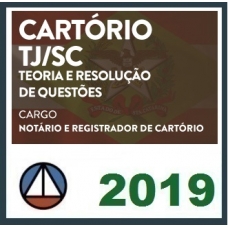 Cartório Santa Catarina SC – Notário e Registrador CERS 2019.1