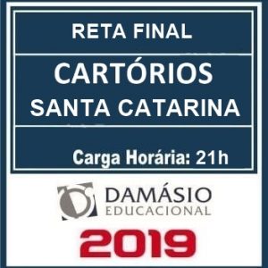 CARTÓRIO SC (SANTA CATARINA) RETA FINAL Damásio 2019.1