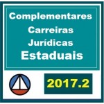 CURSO COMPLETO DE MATÉRIAS COMPLEMENTARES PARA CARREIRAS JURÍDICAS ESTADUAIS CERS 2017.2