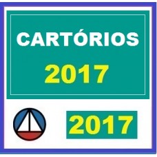 CURSO COMPLETO CARTÓRIO (OUTORGA DE DELEGAÇÃO SERVIÇOS NOTARIAIS E DE REGISTROS PÚBLICOS) CERS 2017