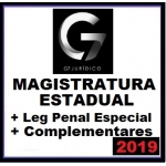 COMBO Magistratura Estadual – 2019 + Legislação Penal Especial + Complementares Estaduais e Federais G7Juridico 2019.1