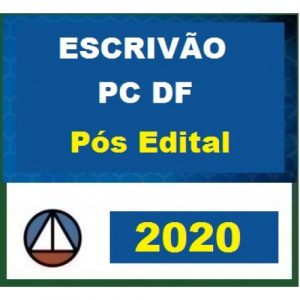 CURSO PARA POLÍCIA CIVIL DO DISTRITO FEDERAL – ESCRIVÃO – PC/DF CERS 2020.1