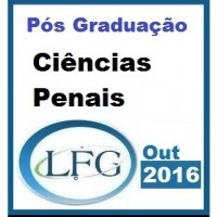 Curso para Pós Graduação Ciências Penais LFG 2016.2
