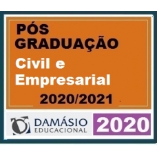 PÓS GRADUAÇÃO – Direito Civil e Empresarial DAMÁSIO 2020.1