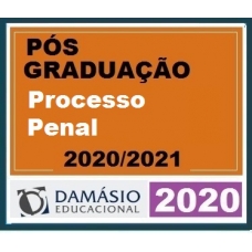 PÓS GRADUAÇÃO – Direito Processual Penal DAMÁSIO 2020.1