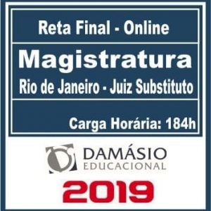 TJ RJ (JUIZ SUBSTITUTO) RETA FINAL DAMÁSIO 2019.2