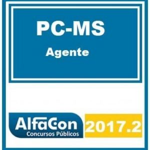 PC MT AGENTE POLICIA CIVIL MATO GROSSO DO SUL ALFACON 2017.2